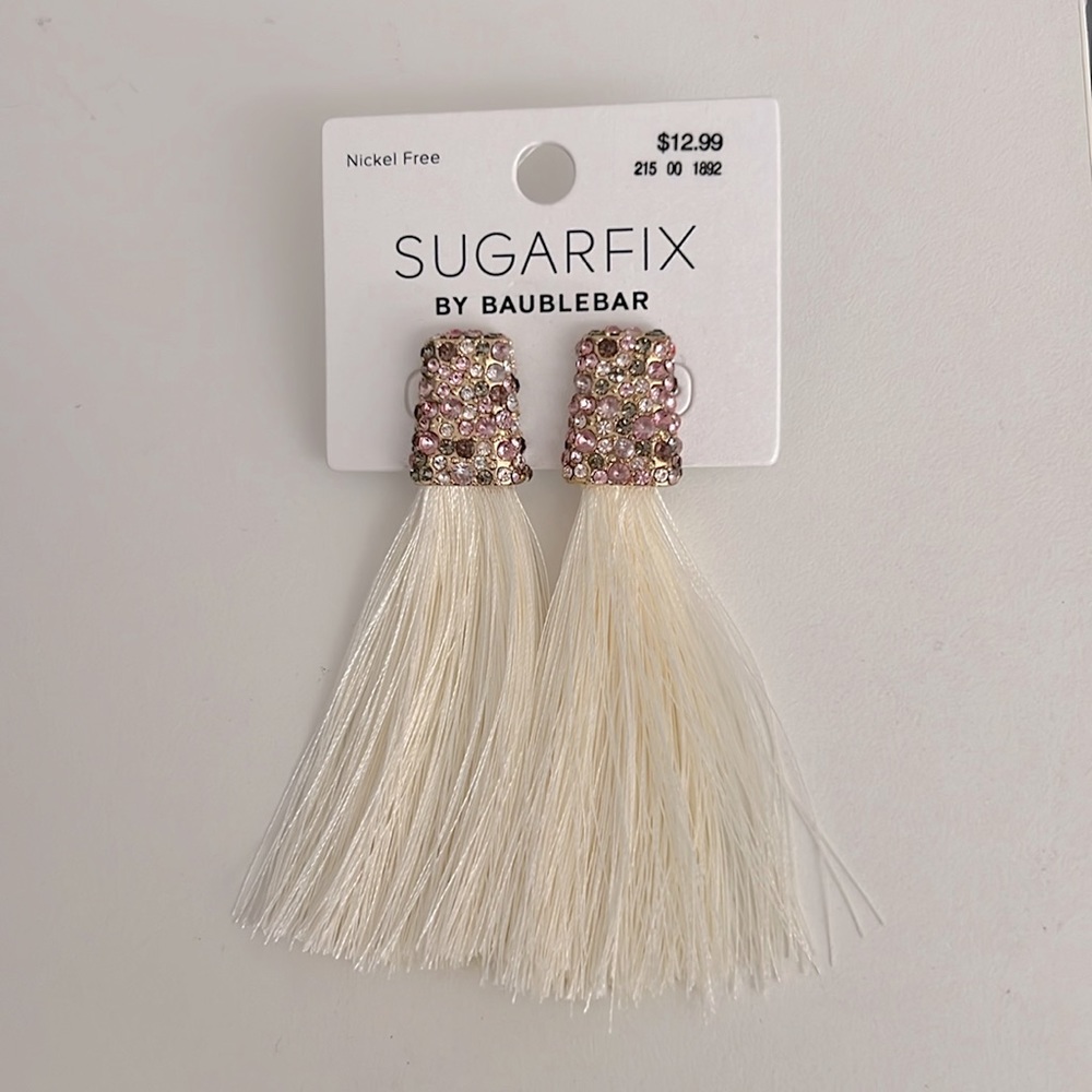 NWT Sugarfix Fringe Earrings